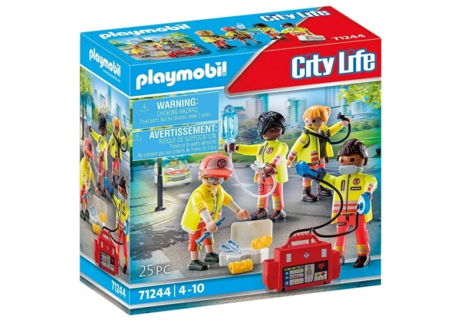 Playmobil City Life Rescue Team Figures