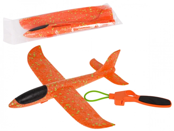 Orange Foam Glider with Launcher