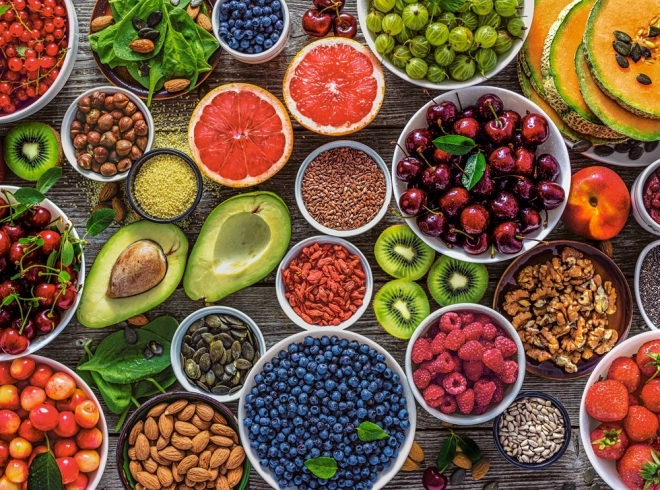 Puzzle 2000 pezzi tavola di superfood