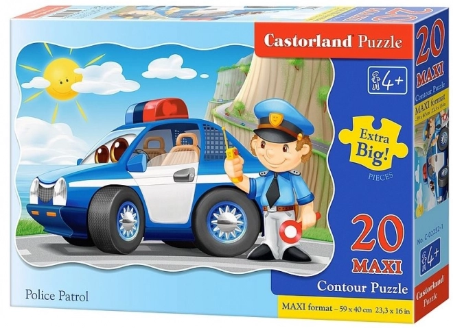 Maxi Rendőrjárőr 20 darabos puzzle
