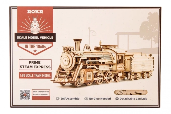 Robotime Rokr 3D Wooden Puzzle Prime Steam Express