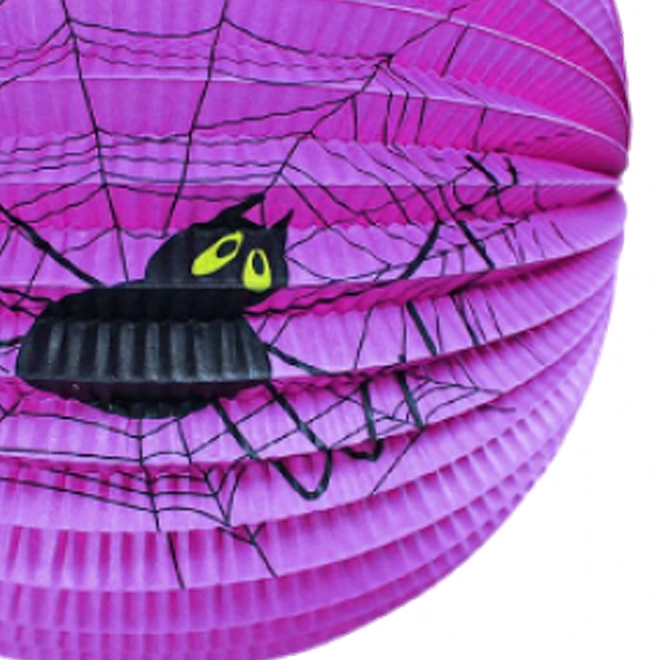 Halloween Spider Paper Lantern 25 cm