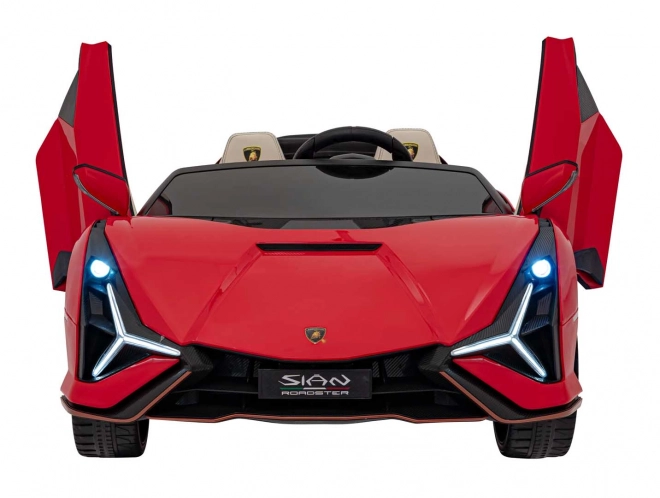 Ružové vozidlo Lamborghini Sian – Červené