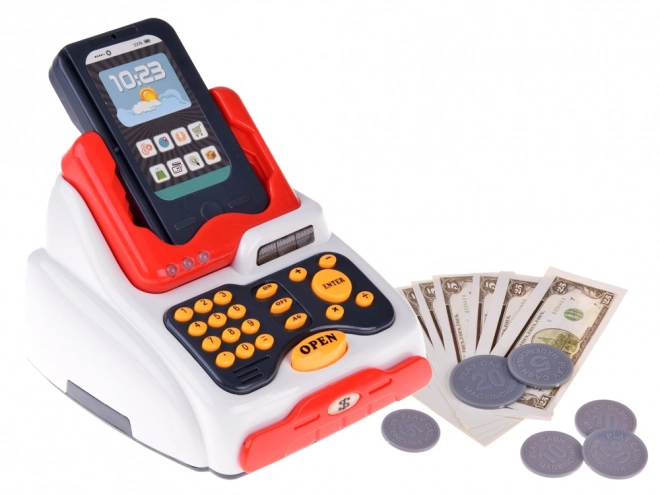 Mini Market Set with Cash Register and Scanner