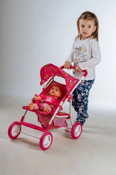 Doll Stroller with Canopy