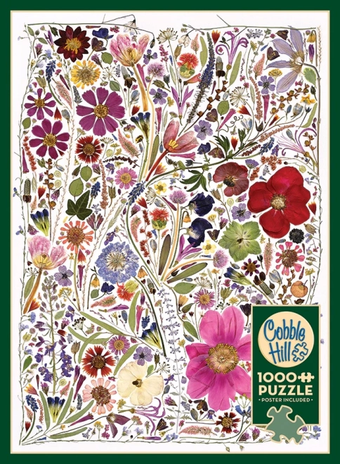 Puzzle Fiori Pressati Primavera 1000 Pezzi di Cobble Hill