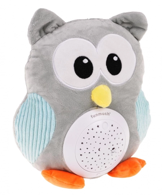 Owl with Sound and Light Features