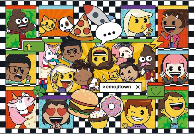 Emojii Town Puzzle 180 Pieces