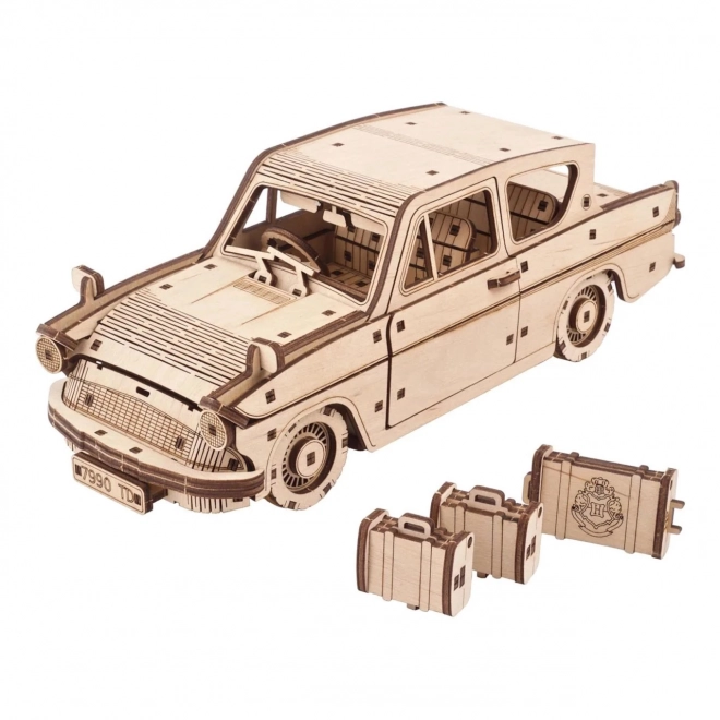 Harry Potter Flying Ford Anglia 3D Wooden Puzzle by Ugears