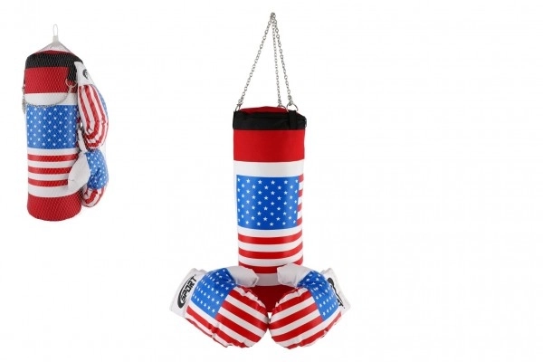 Children's Boxing Set with American Flag