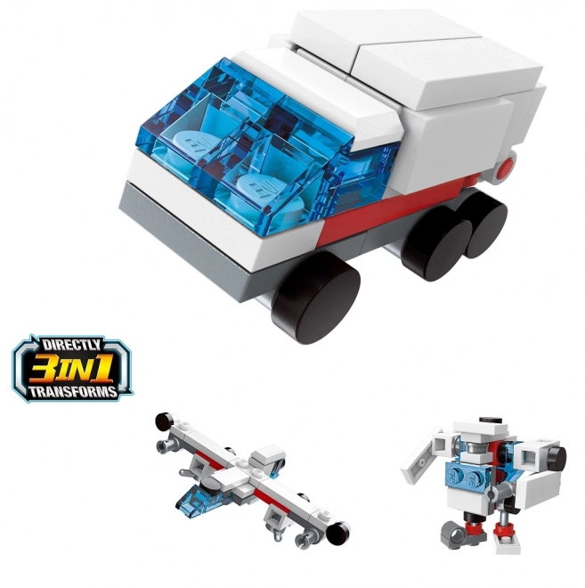 Rescue Vehicle Building Set 3-in-1 by Qman