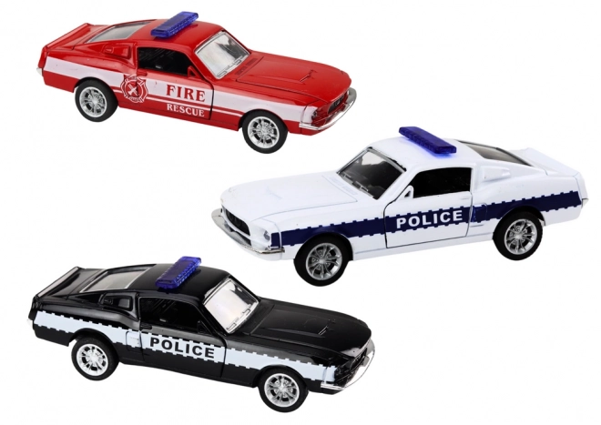 Firetruck and Police Toy Vehicles 1:32 Scale