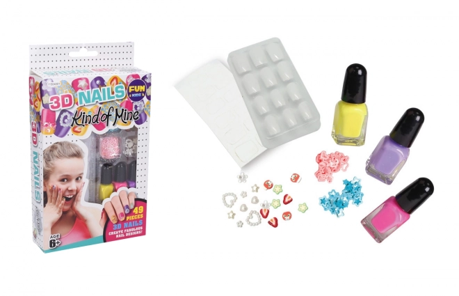 3D Nail Art Set