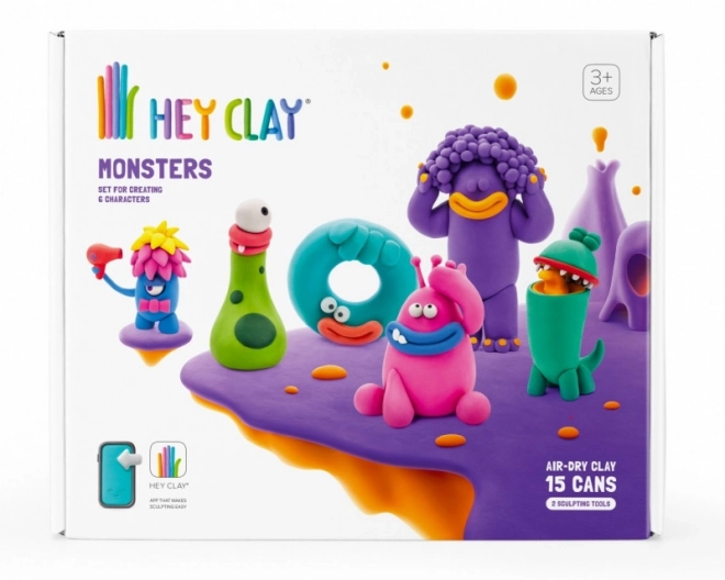 Hey Clay Monster Play Dough Set