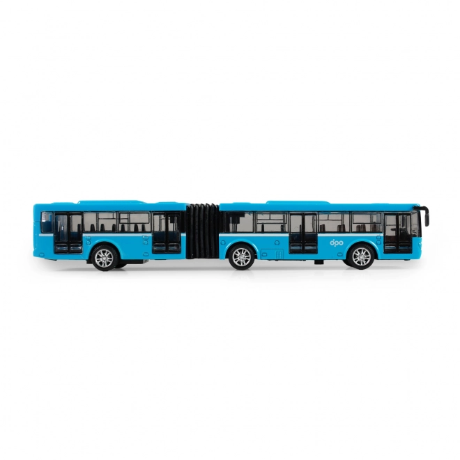 Metal Articulated Bus DPO Ostrava Blue