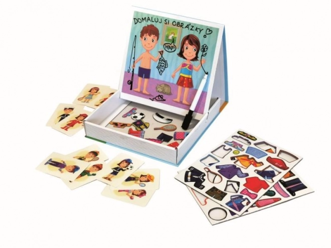 Magnetic Writing Set - Dressing Up