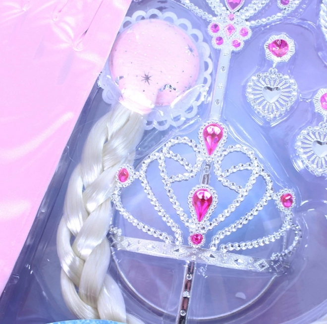 Princess Accessory Set with Gloves - Pink