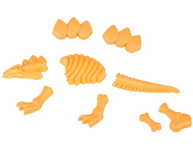 Dinosaurusvormpjes en skelet om te bouwen