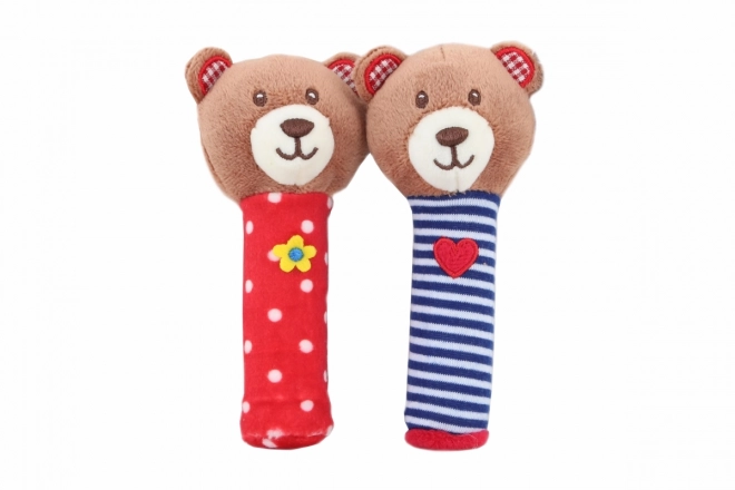 Baby Plush Bear Rattle