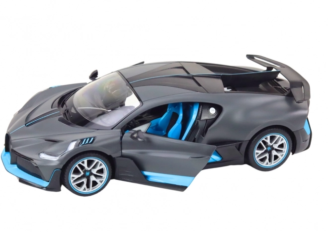 RC model sportovních aktivit Bugatti Divo na dálkové ovládání s otevíráním dveří 1:14