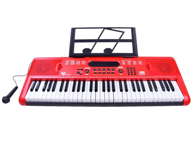 Electronic Keyboard with Microphone