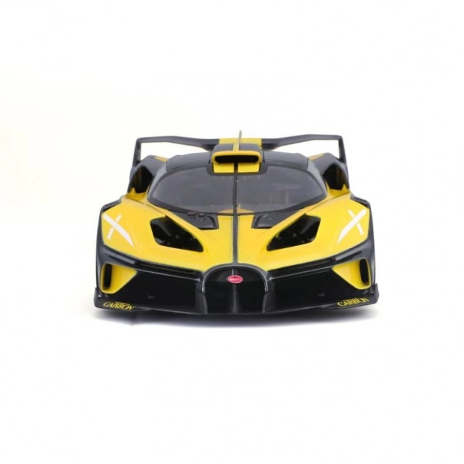 Bburago Bugatti Bolide Yellow/Black Model Car