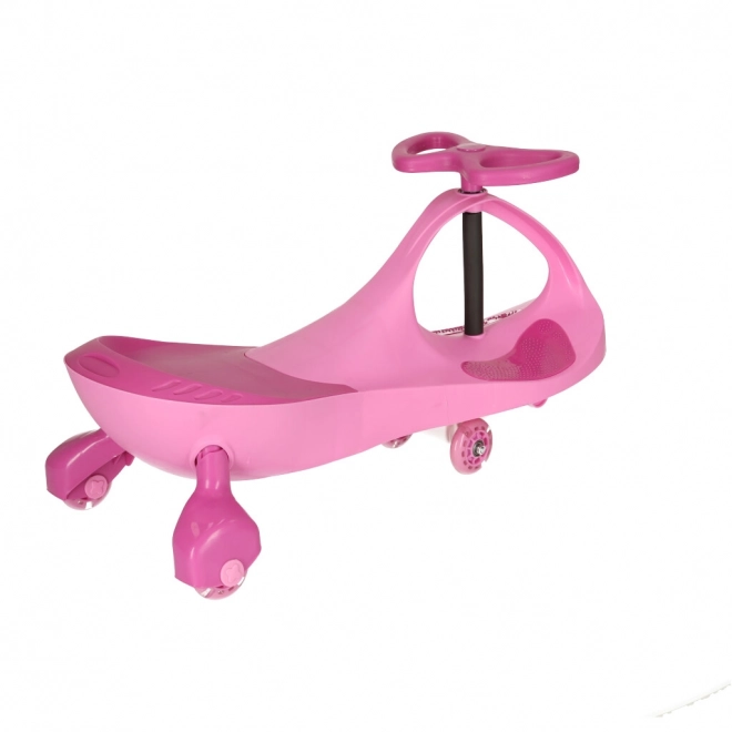 Gravity Ride-On with LED Light-Up Wheels - Pink