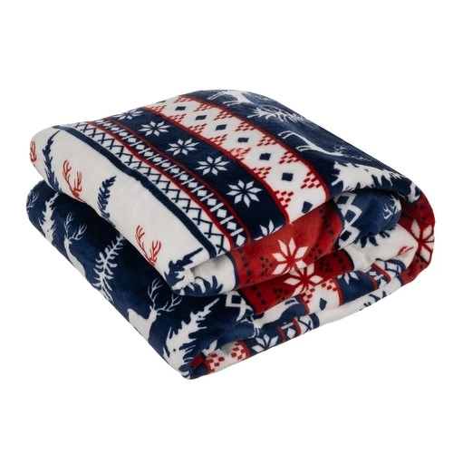 Premium Holiday Blanket with Pillow Covers