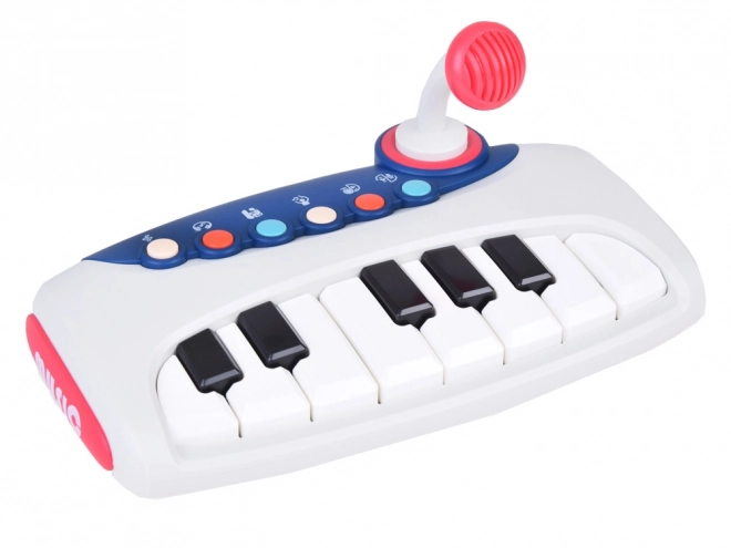 Interactive Musical Piano with Microphone for Children