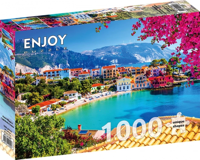 Enjoy Puzzle Village Assos Kefalonia Greece 1000 Pieces