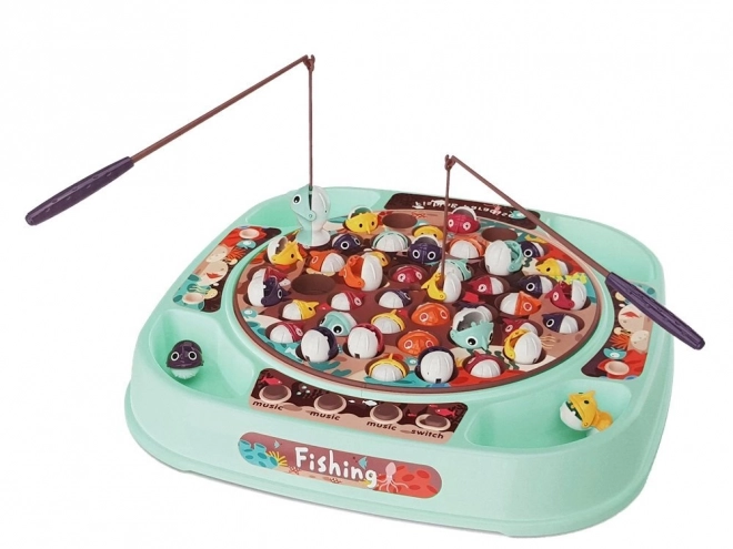 Mint Green Fishing Game Set