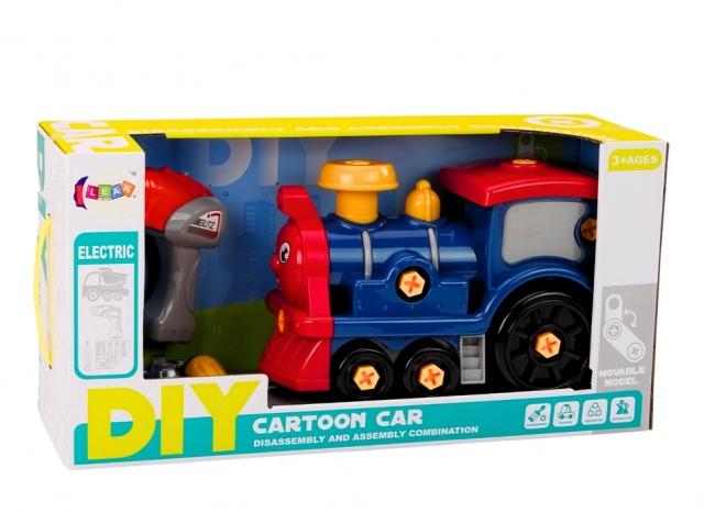 Cartoon DIY Train for Kids