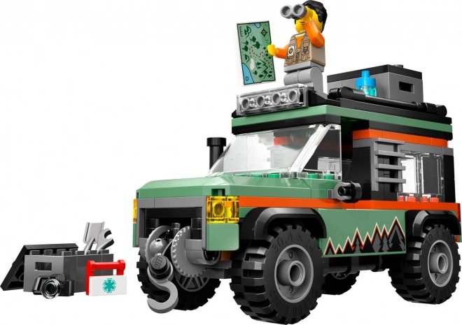 Lego Classic Mountain 4x4 Off-Road Truck