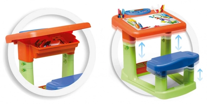 Adjustable Children's Desk and Chair Set