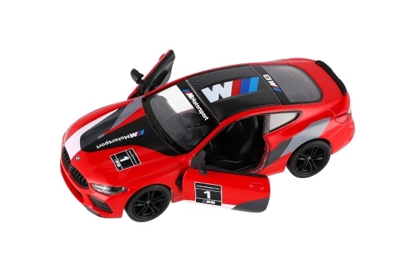 Metal BMW M8 Competition Coupé Toy Car