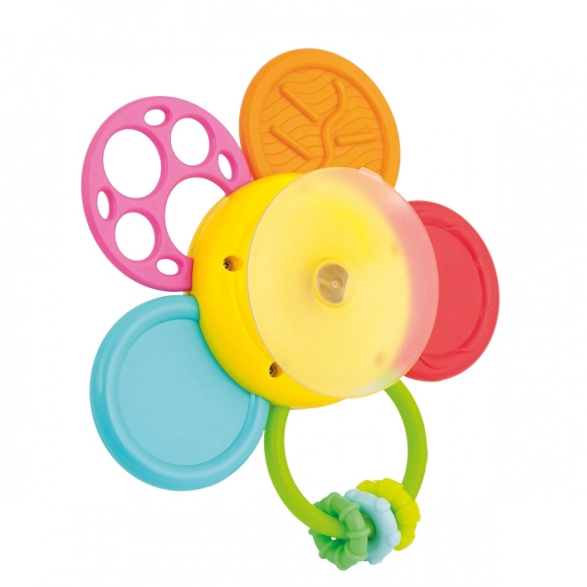 Daisy Baby Rattle and Teether Toy