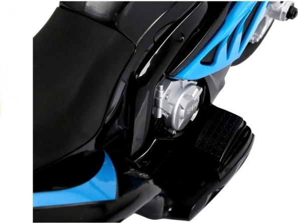 Battery-powered motor BMW S1000RR three-wheel blue