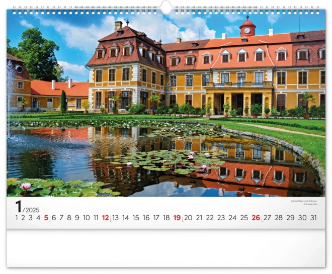 Notique wall calendar reflections of czech republic 2025