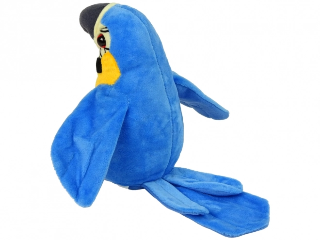 Interactive Talking Blue Parrot Toy