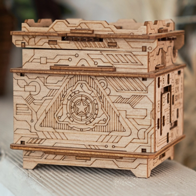 EscapeWelt Wooden 3D Puzzle Orbital Box