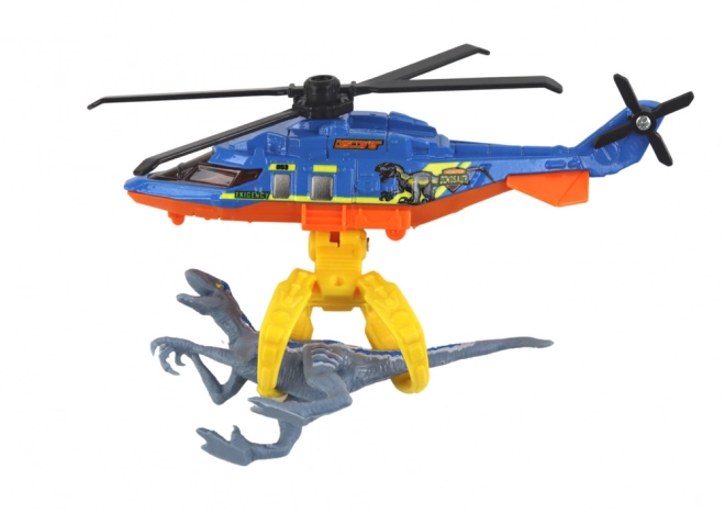 Dino Park Helicopter Play Set