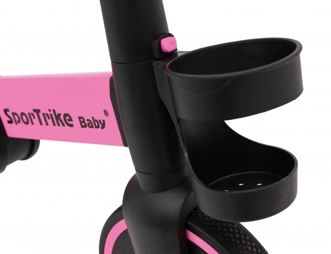 Happy Bike 3-in-1 Pink Tricycle