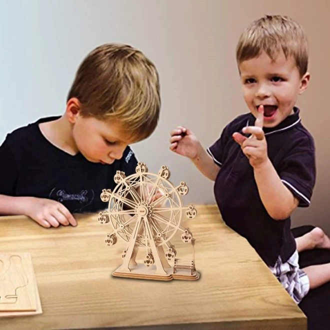 Robotic Wooden 3D Puzzle Ferris Wheel