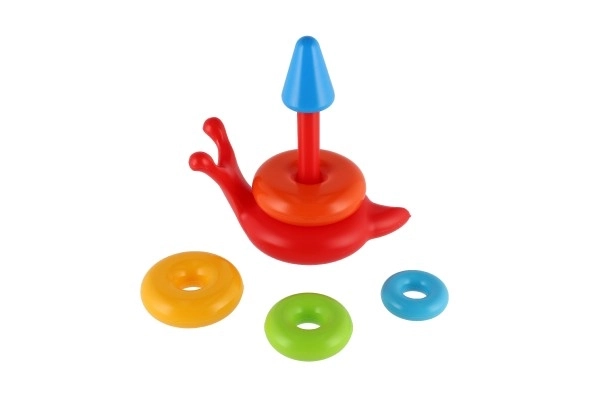 Colorful Stacking Pyramid Toy for Toddlers