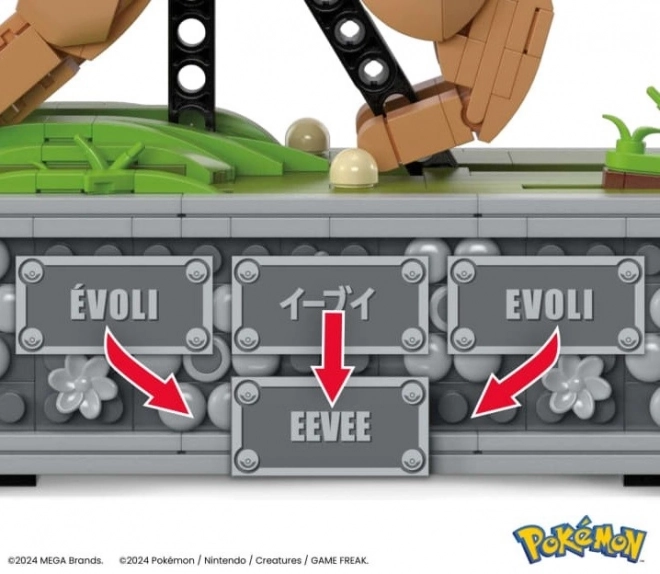 Mega Pokémon Motion Eevee Building Set