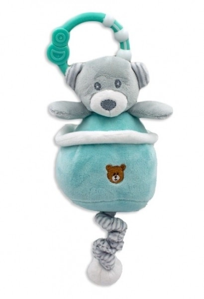 Mint Bear Music Box