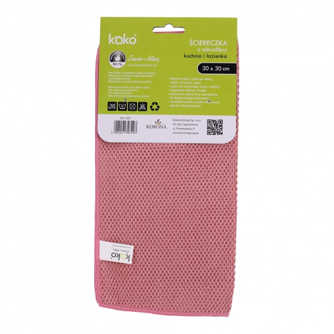 Microfiber Cleaning Cloth for Kitchen and Bathroom