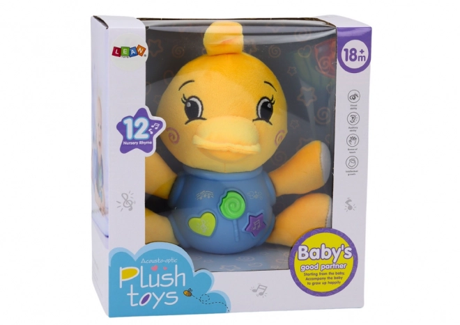 Interactive Yellow Plush Duck