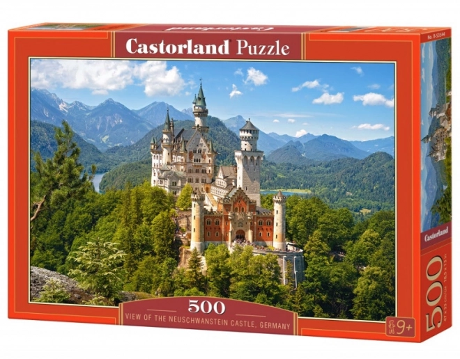 500 Piece Puzzle Neuschwanstein Castle View