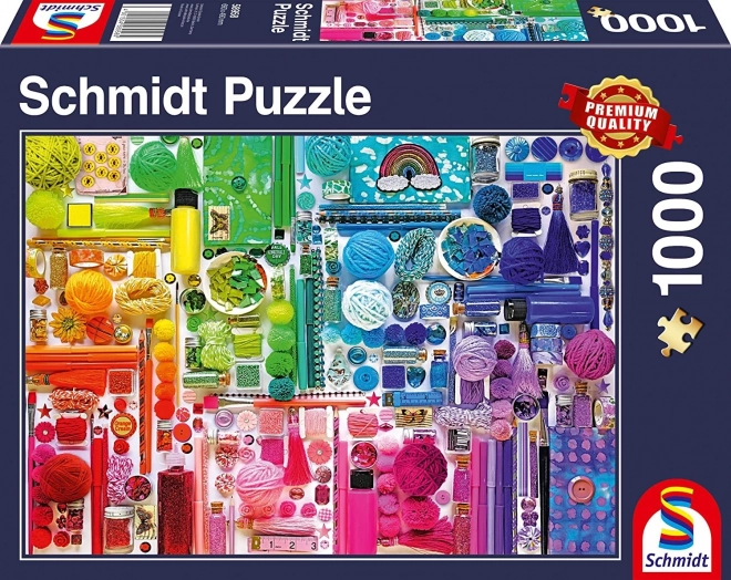 Schmidt Rainbow Colors Puzzle 1000 Pieces